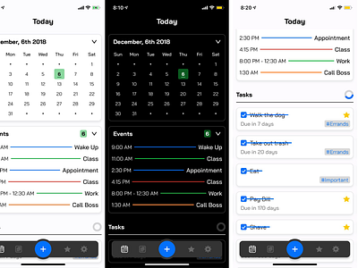 An iOS task management project ios mobile productivity