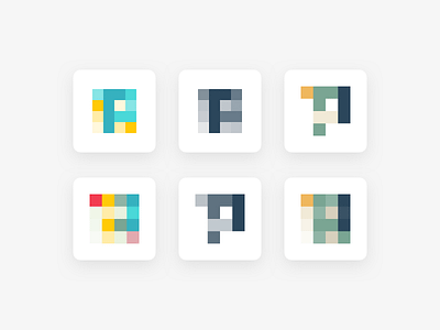 The Flyer Press App Icon - Daily UI 005 app icon badge dailyui dailyui 005 dailyui005 iphone app icon logo pixelated