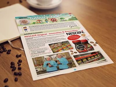 Newsletter design newsletter design print typography