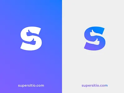Logo SuperSitio brand branding colors concept design diseño logo