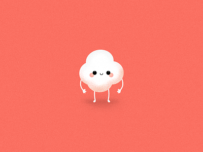 popcorn cartoon character characterdesign creature cute drawing fantasy grain illustration popcorn texture