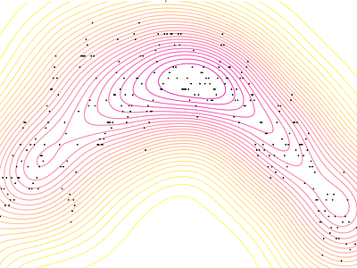 💘Stuck with this Sailor Moon's colour palette 💘 abstract design chart colour palette colours curves data data visualization dataviz diagram gradient graph infographic information design pattern pink yellow