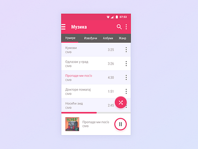 Music Player dailyui dailyui 009 music music player