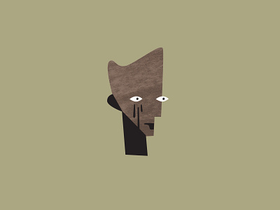 Barry bald character character design crying face person portrait sad tears texture