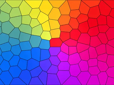 Rainbow wallpaper adobe wall