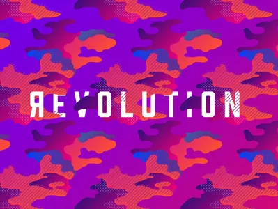 Camouflage Pattern Exploration camouflage gradient gradient color gradient design pattern