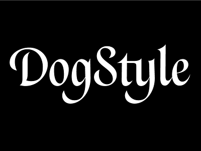 DogStyle branding brandster brush calligraphy chancery design glyphs italic lettering logo logotype online classes plau recording session rodrigo saiani type typography vector workshop