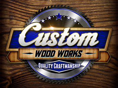 Custom Wood Works Logo