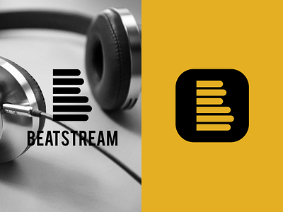 Music Streaming Service - Daily Logo Challenge (Day 9) album app apple music bass beat branding cloud concept dailylogochallenge icon logo music notes song spotify stream