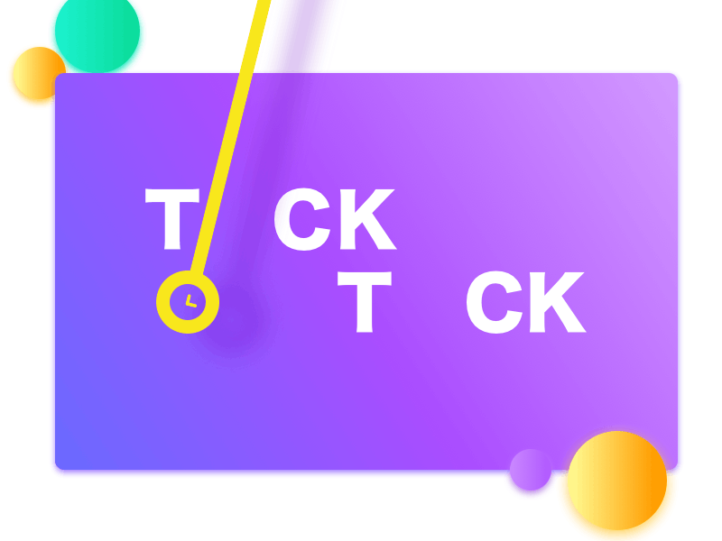 Tick tock design ui 插图