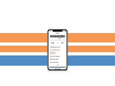 Redesign Concept for KAI E-Ticket booking design eticket mobile mobile app mobileapp re design re design redesign concept ticket train transportation ui ux