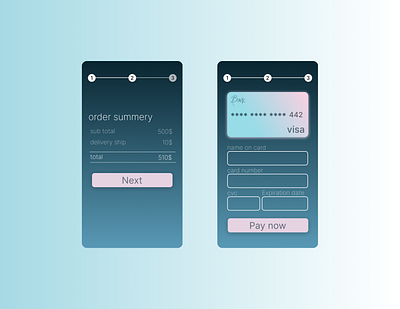 Credit Card Checkout credit card checkout dailyui day2