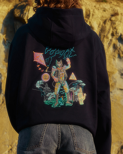 ELECTRICITY - An embroidery apparel collection capsule collection electric post electricity embroidery fashion collection fashion design fashion illustration halil karasu mystic art street wear tarot titan voyant