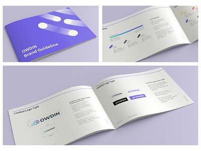 OWDIN Brand Guideline bi brand brandguide branding design graphic illust logo