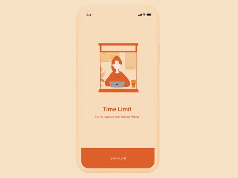 time limit_study_mock up animation app design illustration ui web