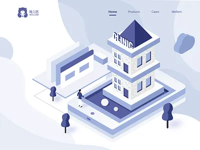 Web pages illustration