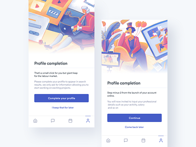 Product for Freelancers animation branding calendar cards dashboard design illustration landing page mobile profile typography vector webdesign website