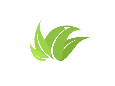 Soaring for the environment branding icon identity logo vector