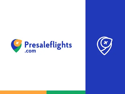 Pre Sale Flights branding design flights icon illustration logo logotipe minimal point presale travel vector