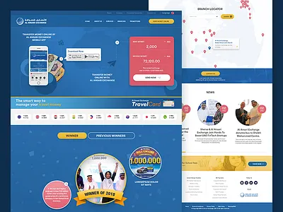 online remittance currency exchange exchange rate online remittance ui design ux design web webdesign