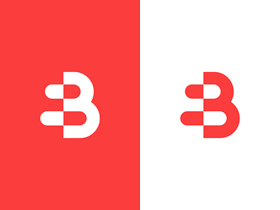 B + Pills b b logo branding clever logo creative icon identity logo logo design logo designer logo icon medical medical app negative space pharmacy pill pills red smart logo smart logos