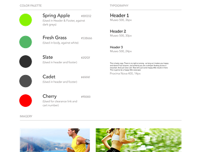 Run Hub Style Guide