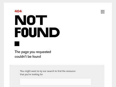 Daily UI #08 - 404 Not Found 008 404 404 error page dailyui dailyui 008 design minimal type typography uidesign uiux web webpage