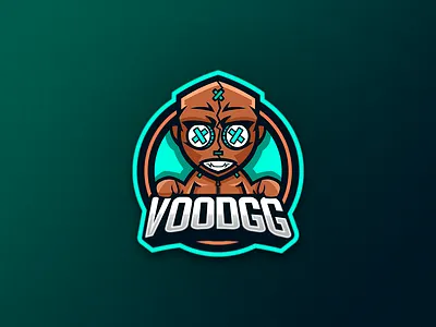 Voodoo Toy Mascot Logo esports esports logo gaming gaminglogo illustration logo logodesign mascot mascot design mascot logo mascot logos toy vector voodoo