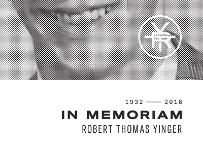 memorial program design halftone memorial monogram print program