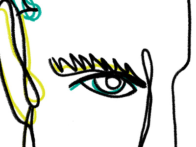John Nick Lineart eye faceoff john travolta lineart logo