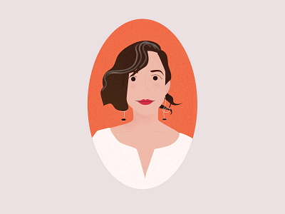 Self portrait design flat design illustration illustrator minimalist modern simple vector