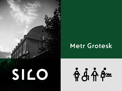 Silo ci design font graphic icon identity logo pictogram type