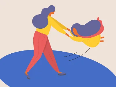 Swing design flat design fly fun illustration illustrator minimalist modern simple superhero vector