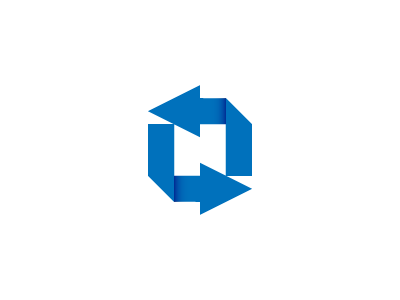 Arrow + letter N (Z) arrow integration letter n recycle way z и