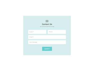 Daily Ui 028 Contact Us contact us dailyui dailyui 028 ui