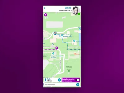 Location Tracker Mockup daily 100 daily ui daily ui 020 daily ui challenge design ui user interface
