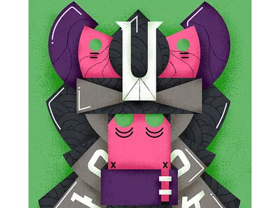 Samurai - Series 2/9 animation art artist artsy artwork canada digitalart drawing flatdesign france graphicdesign illustration illustrator japan montreal posca sketchpatch