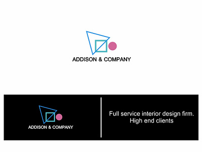 Addison & Company architechture art brand branding creative logo flat design interior design logo logo design logo designer logo mark logo type unique logo vector