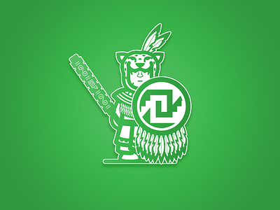 Aztec Battle american azteca aztecs battle characters characters design design illustration jaguar vector warrior warriors