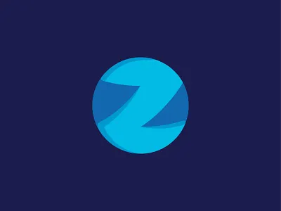 Z Logo blue branding design golden ratio graphic design illustation initial logo letter logo navy © merix yudantia