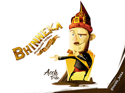 Aceh Tribes 2d 2dart aceh adobe art art book artist cartoon character concept art design graphic art graphic design illustration indonesia inspiration mokobox rich tribes vector