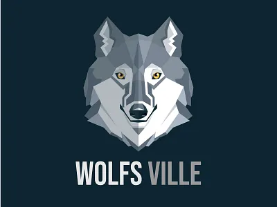Wolfs Ville branding branding design branding identity branding identity design graphic design illustrator logo logo design logo design branding photoshop typography vector