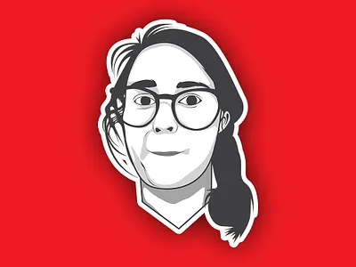 Minimal Cartoon Portrait Illustration avatar cartoon cartoon art cartoon character cartoon design cartoon illustration cartoonize character character art drawing illustraion minimal art portrait art portrait illustration vector art vexel art