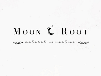 Logo Idea botanical brand branding branding design cosmetics creative creative design design design inspiration elegant design illustrator logo logo design logotipe logotype minimal logo moon natural stationery typography