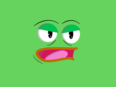 Vector pepe background illustration pepe simple vector vector background