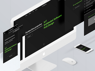 Embbros - web design adobe design minimalism site ui ux web