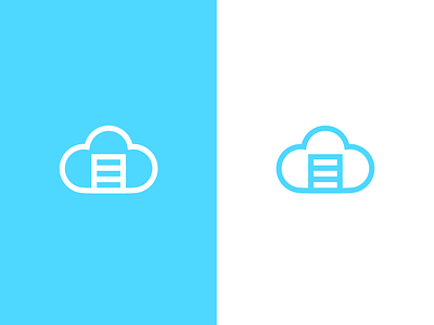 14 - Cloud Computing branding cloud cloud logo dailylogochallange data gradient logo logo a day logo concept logo design stack