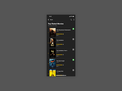 Daily UI #019 - Leaderboard 019 dailyui imdb leaderboard movies ui ux