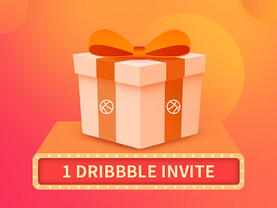 ONE DRIBBBLE INVITE gift invitation invite