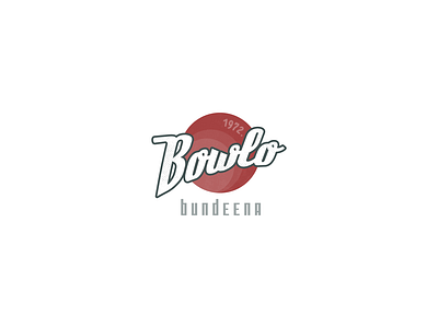 Bowlo Bundeena branding design logo retro texture vintage